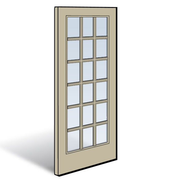 Frenchwood® Gliding Patio Door Operating Panel - 0911187