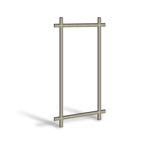 400 Series Casement & Awning Window Removable Interior Grille - 0621283