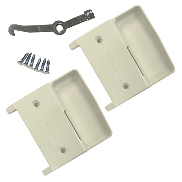 Four Panel Gliding Door Screen Hardware Package - 9061983