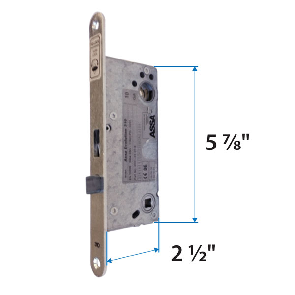 200 Series Inswing Patio Door Active Lock - 9140760