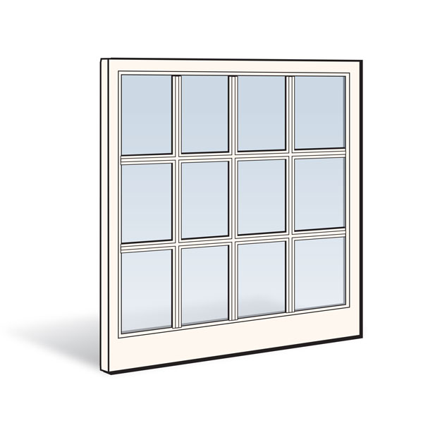 Narroline® Double-Hung Window Lower Sash - 1614158