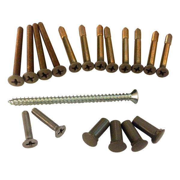 Gliding Patio Door Trim Set Screw Package