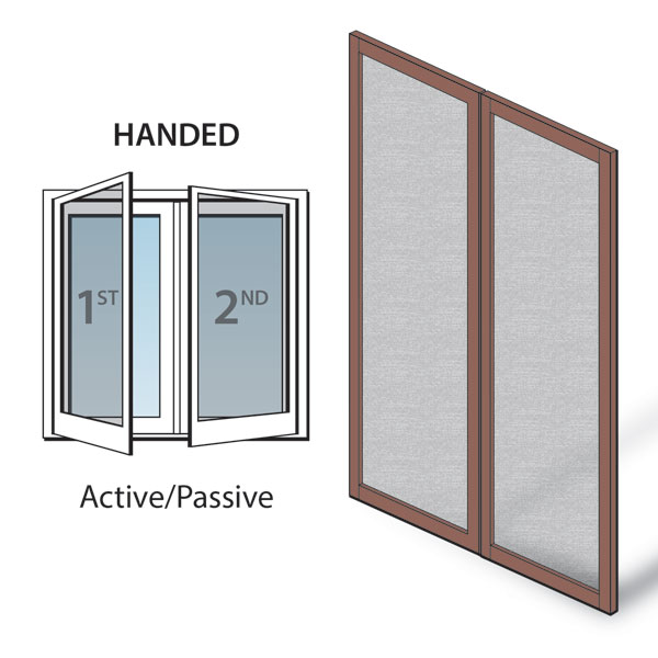 Terratone® 200 Series & A-Series Double Hinged Insect Screen - 2690156