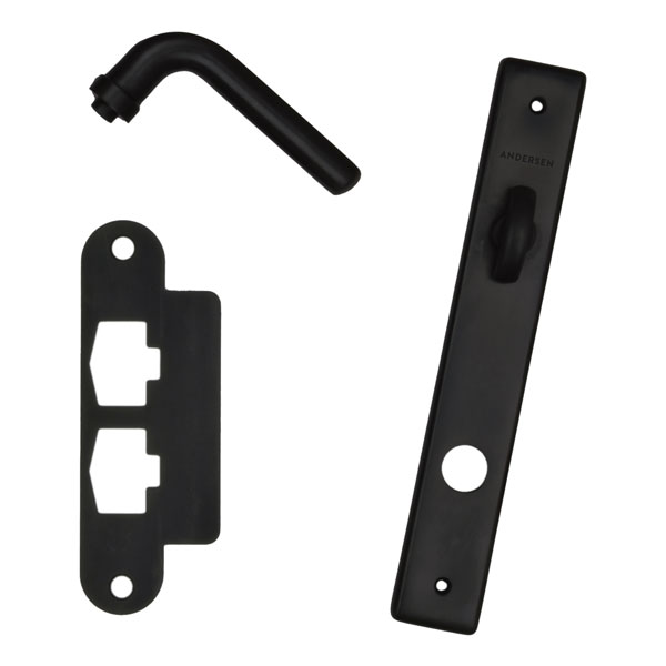 Hinged Patio Door Left Hand Single Door Interior Trim Set