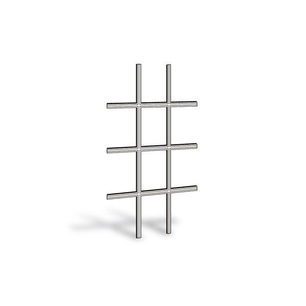 400 Series Casement & Awning Window Removable Interior Grille