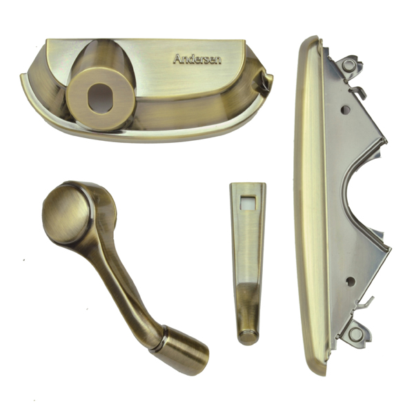A-Series Casement Window Traditional Folding Hardware Set