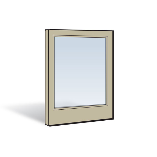 200 Series Tilt-Wash Double-Hung Window Lower Sash