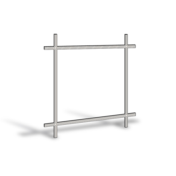 400 Series Casement & Awning Window Removable Interior Grille - 1344859
