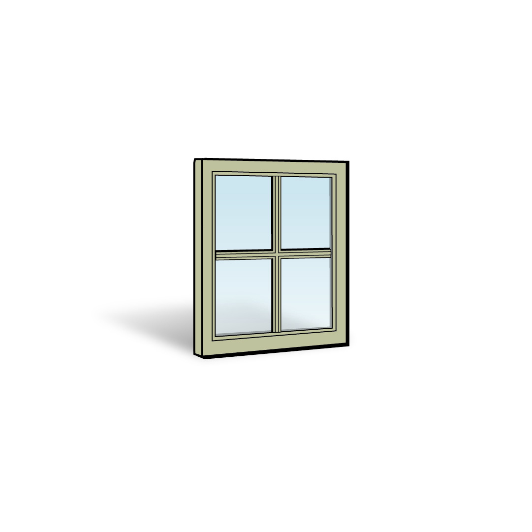 200 Series Tilt-Wash Double-Hung Window Upper Sash - 0836808