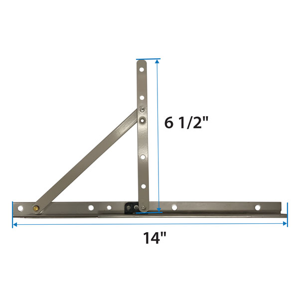 100 Series Awning & Casement Window Hinge Kit - 9046304