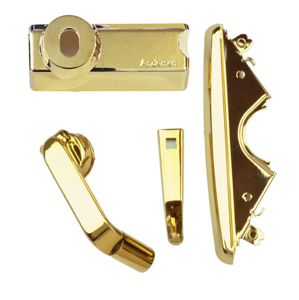 Casement Window Contemporary Style Folding Hardware Package - 9191402
