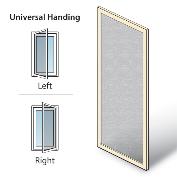Canvas 200 Series & A-Series Hinged Patio Door Hinged Insect Screen - 9088979