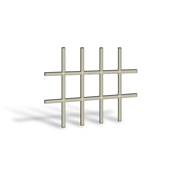 400 Series Casement & Awning Window Removable Interior Grille - 9134543