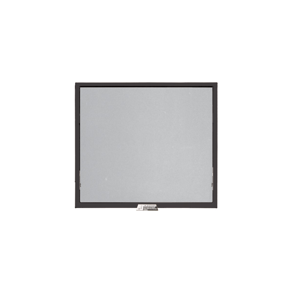 Black Half Conventional Double-Hung Window Insect Screen - 9128918