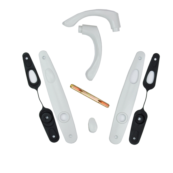 Hinged Patio Door Double Door Exterior Trim Set