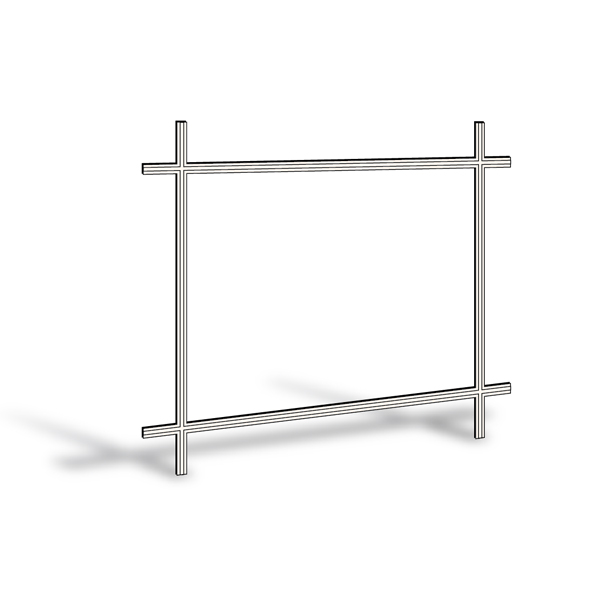 400 Series Casement & Awning Window Removable Interior Grille - 1344861