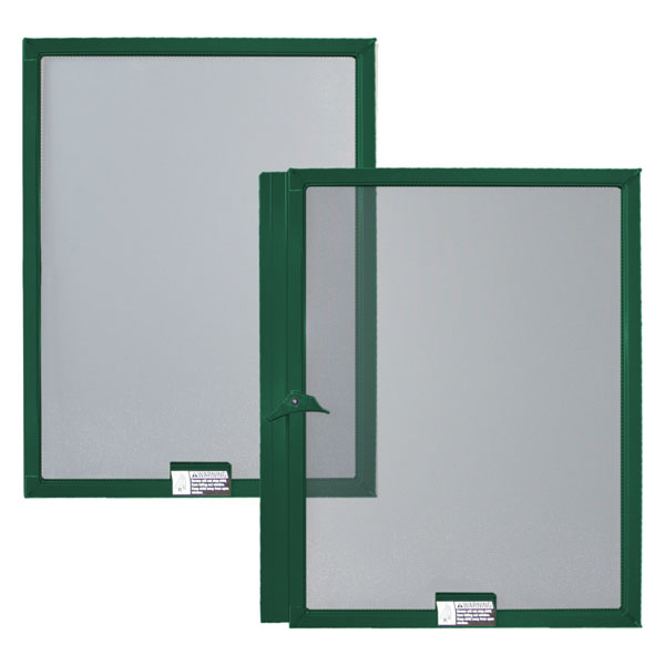 400 Series Gliding Window Forest Green Conventional Two-Piece Insect Screen - 1703051
