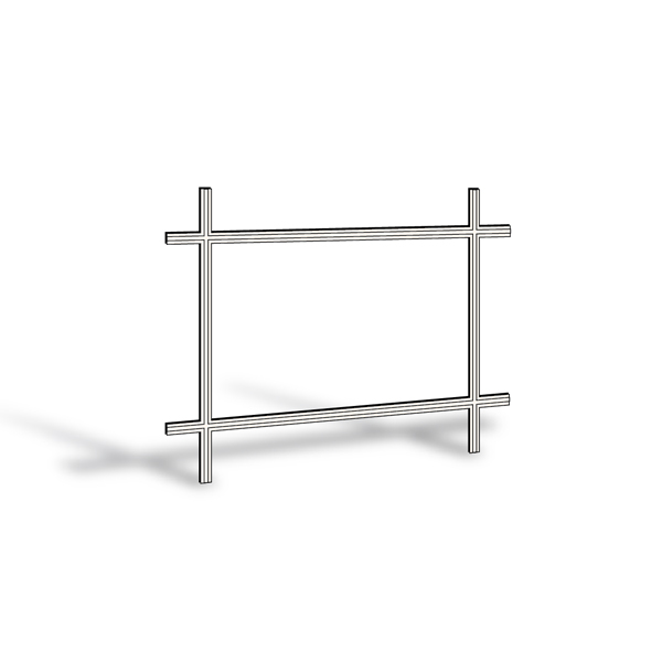 400 Series Casement & Awning Window Removable Interior Grille - 1344841