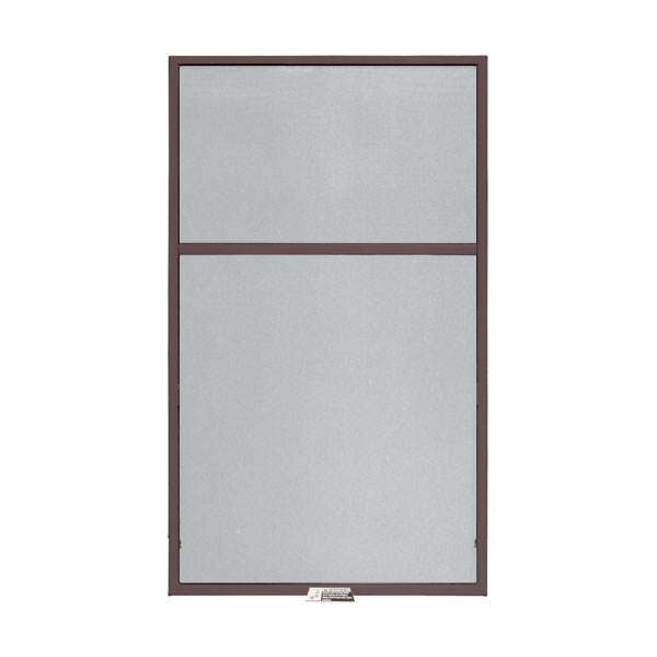 Dark Bronze Full Conventional Double-Hung Window Insect Screen