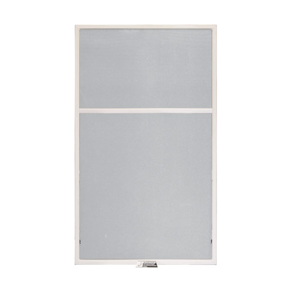 White Full Conventional Double-Hung Window Insect Screen