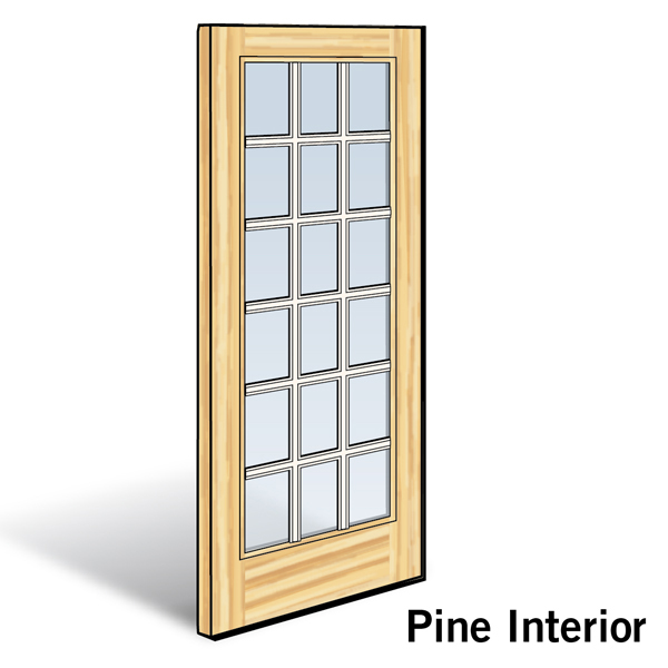 Frenchwood® Gliding Patio Door Operating Panel - 0911185