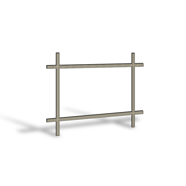 400 Series Casement & Awning Window Removable Interior Grille - 0621265