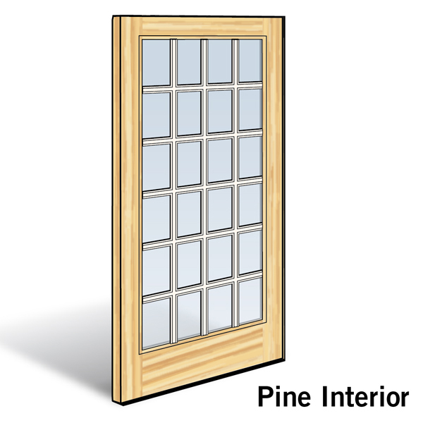 Frenchwood® Gliding Patio Door Operating Panel - 0911189