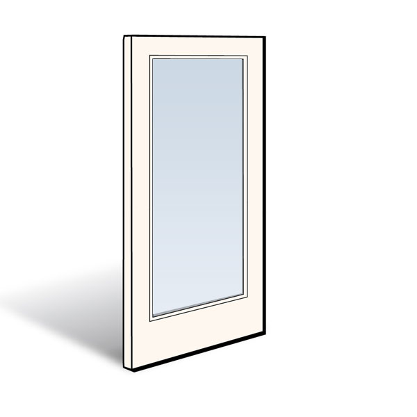 Frenchwood® Hinged Inswing Patio Door Stationary Panel