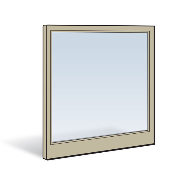 Narroline® Double-Hung Window Lower Sash - 1107540