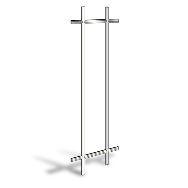 400 Series Casement & Awning Window Removable Interior Grille - 1344809