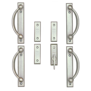 Four-Panel Gliding Patio Door Complete Trim Set