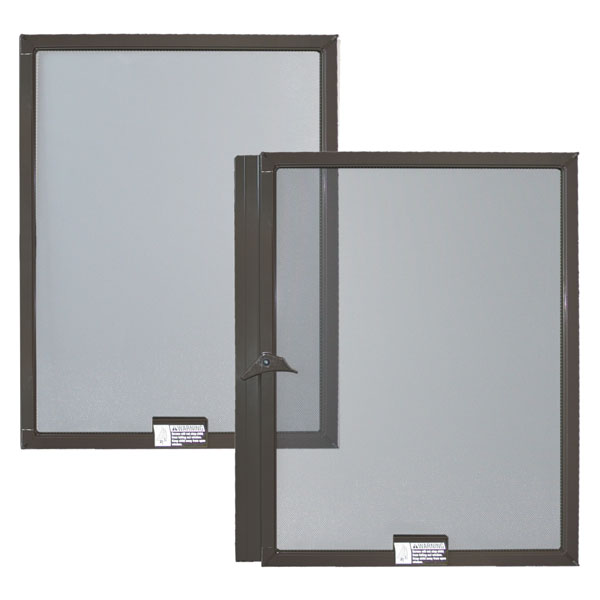 400 Series Gliding Window Dark Bronze Conventional Two-Piece Insect Screen - 9074521