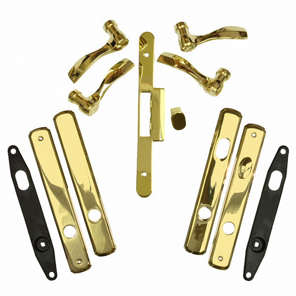Hinged Patio Door Double Door Complete Trim Set