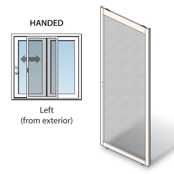 Primed Gliding Patio Door Gliding Insect Screen - 1208130
