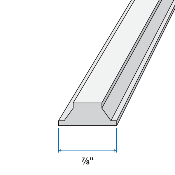 200 Series Perma-Shield® Gliding Patio Door Removable Interior Grille - 1974248