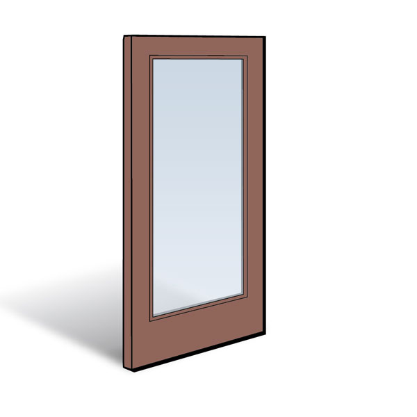 Frenchwood® Hinged Inswing Patio Door Stationary Panel