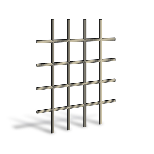 400 Series Casement & Awning Window Removable Interior Grille