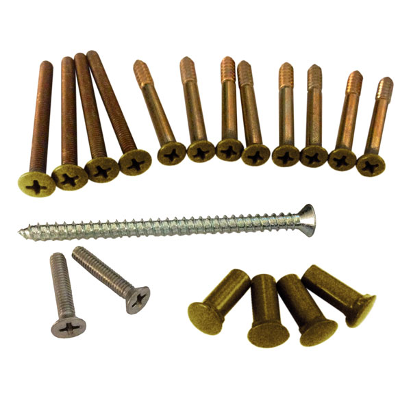 Gliding Patio Door Trim Set Screw Package