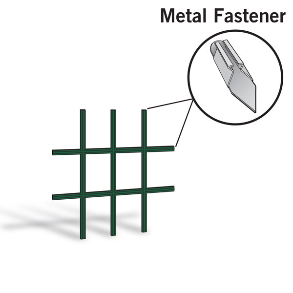 400 Series Double-Hung Window Removable Interior Grille - 0314439