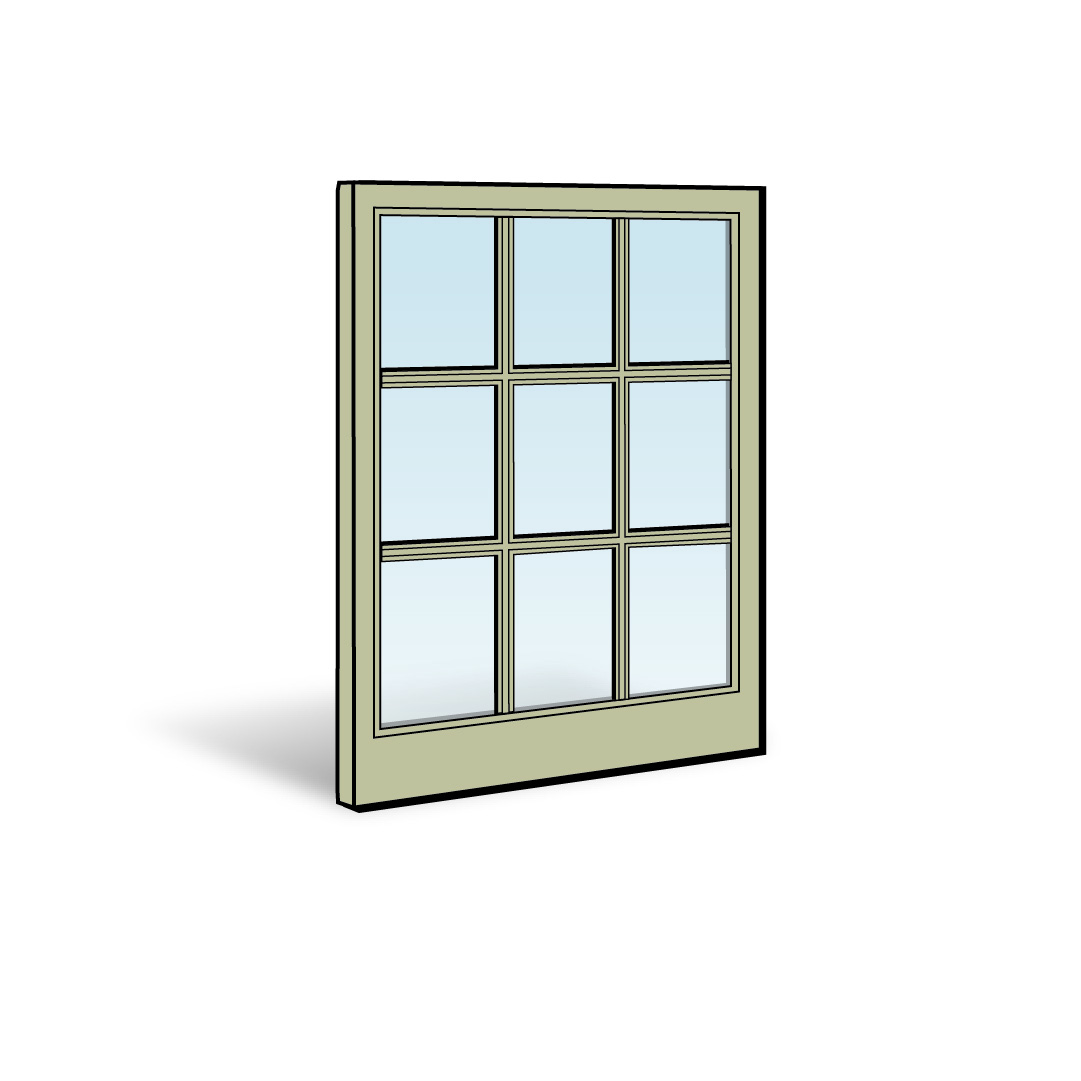 Narroline® Double-Hung Window Lower Sash - 1107616