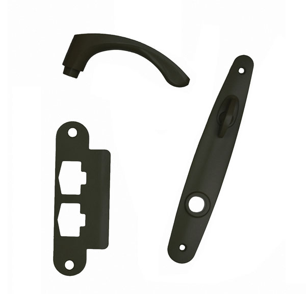 Hinged Patio Door Left Hand Single Door Interior Trim Set - 9184670