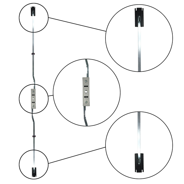 200 and A-Series Hinged Insect Screen Lock Assembly - 2591593
