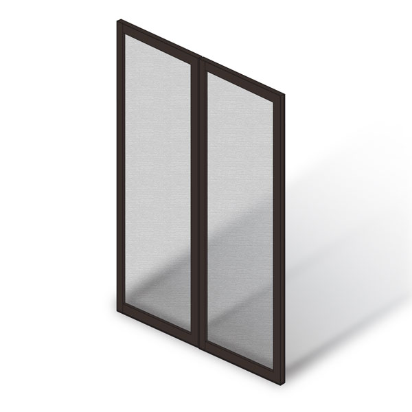 Dark Bronze 200 Series & A-Series Double Hinged Insect Screen - 9088951
