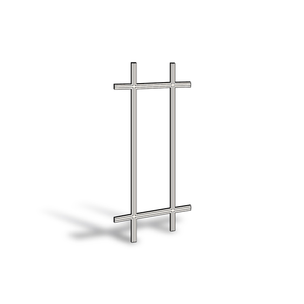 400 Series Casement & Awning Window Removable Interior Grille - 1344805