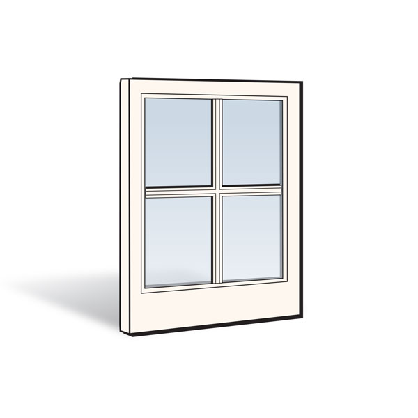 200 Series Tilt-Wash Double-Hung Window Lower Sash - 0837302