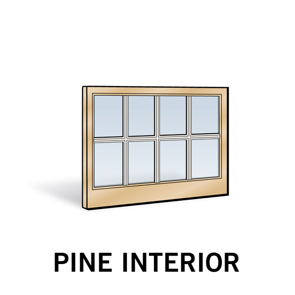 Narroline® Double-Hung Window Lower Sash - 1615533