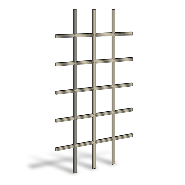 400 Series Casement & Awning Window Removable Interior Grille
