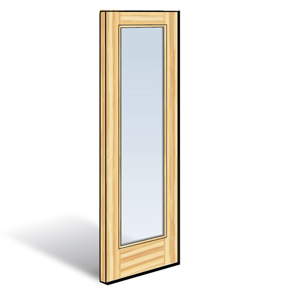 Frenchwood® Hinged Inswing Patio Door Stationary Panel - 0922067