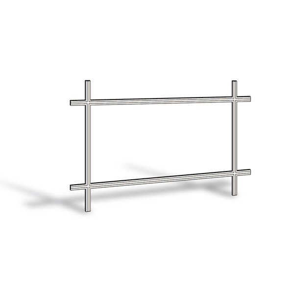 400 Series Casement & Awning Window Removable Interior Grille - 1344836