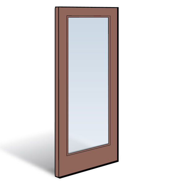 Frenchwood® Hinged Inswing Patio Door Stationary Panel